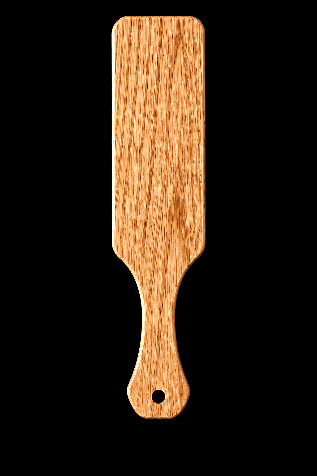 Full Paddle in Red Oak — Main bare face