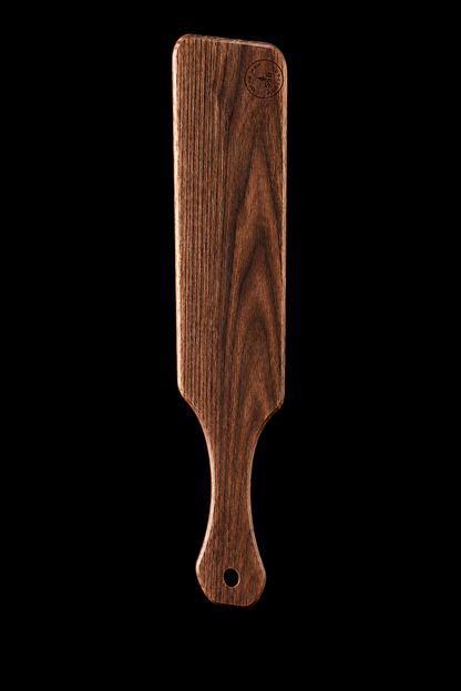 Full Paddle in Walnut — Three-quarter view