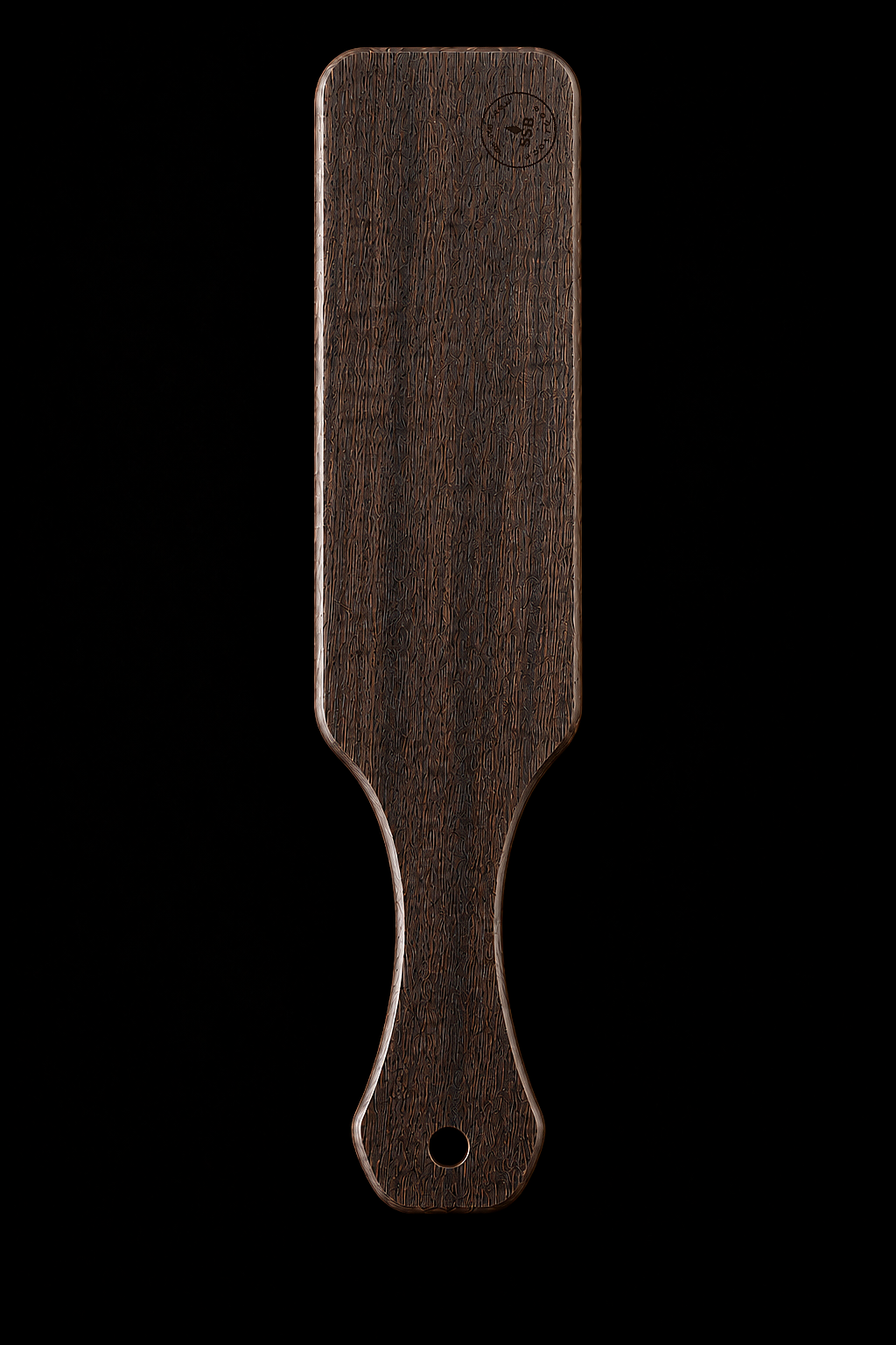 Full Paddle in Wenge — Maker's mark front