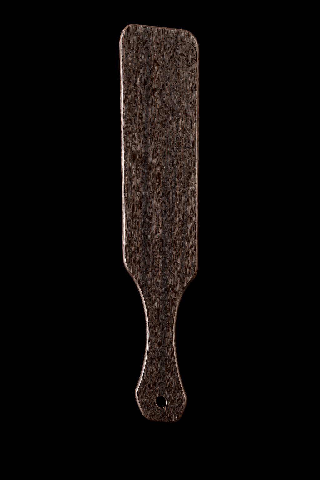 Full Paddle in Wenge — Three-quarter view