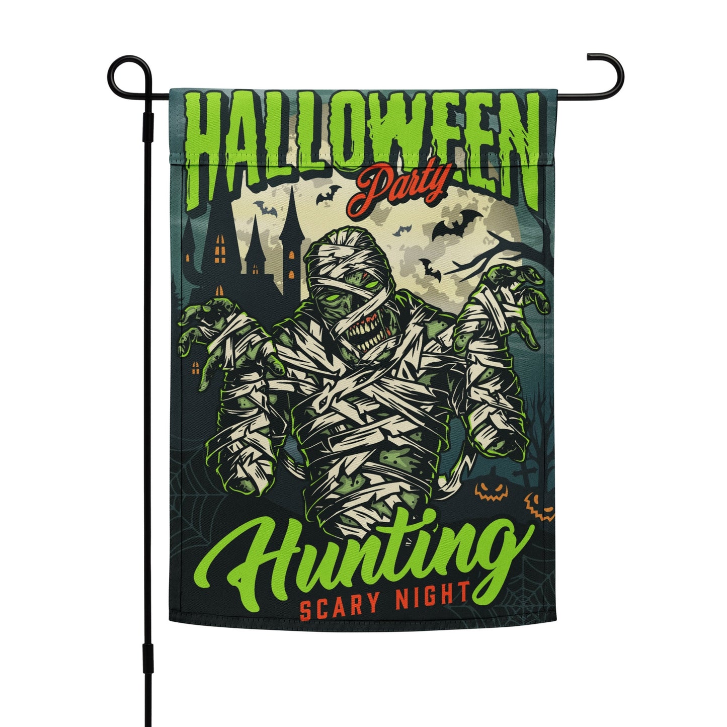 Halloween Mummy Garden Flag