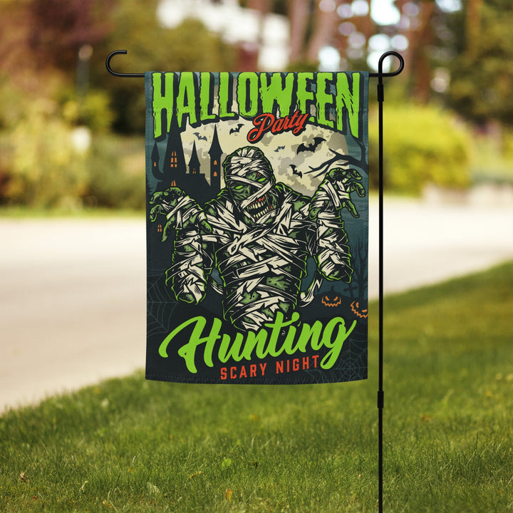 Halloween Mummy Garden Flag