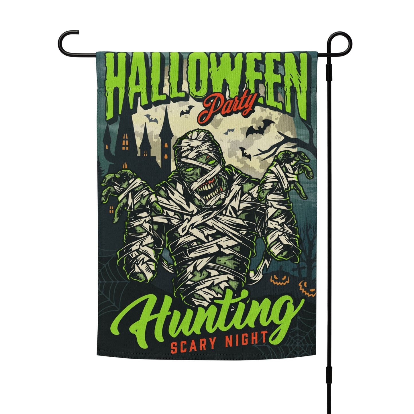 Halloween Mummy Garden Flag