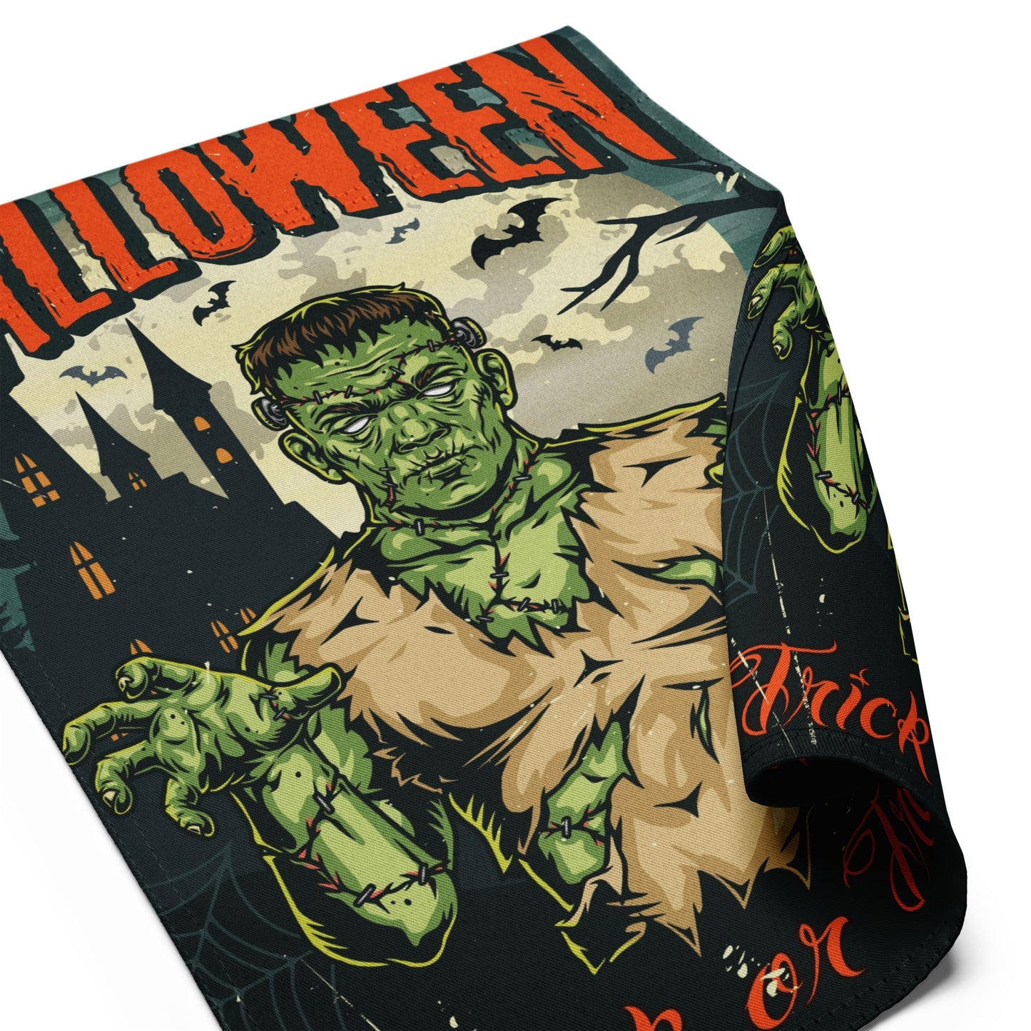 Halloween Frankenstein Garden Flag