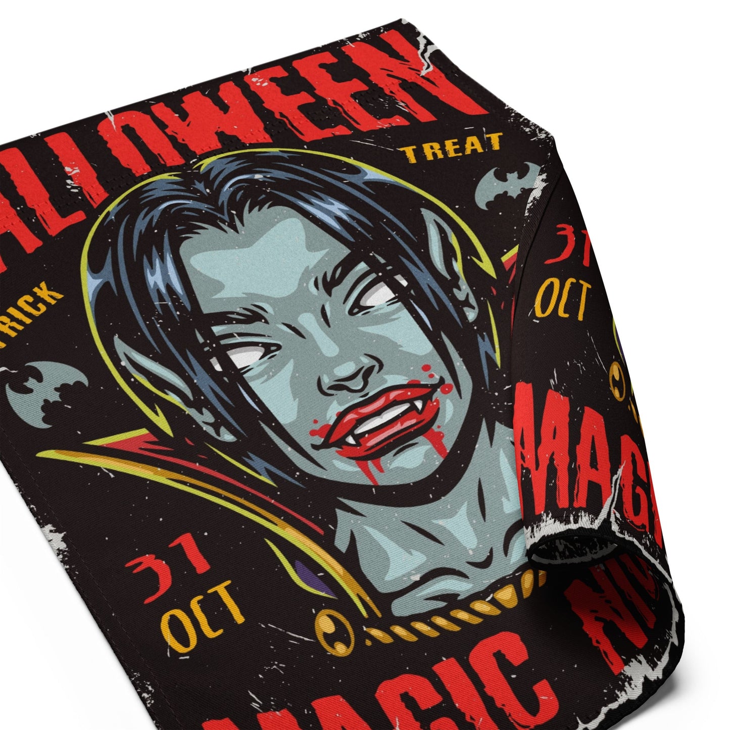 Halloween Vampire Garden Flag