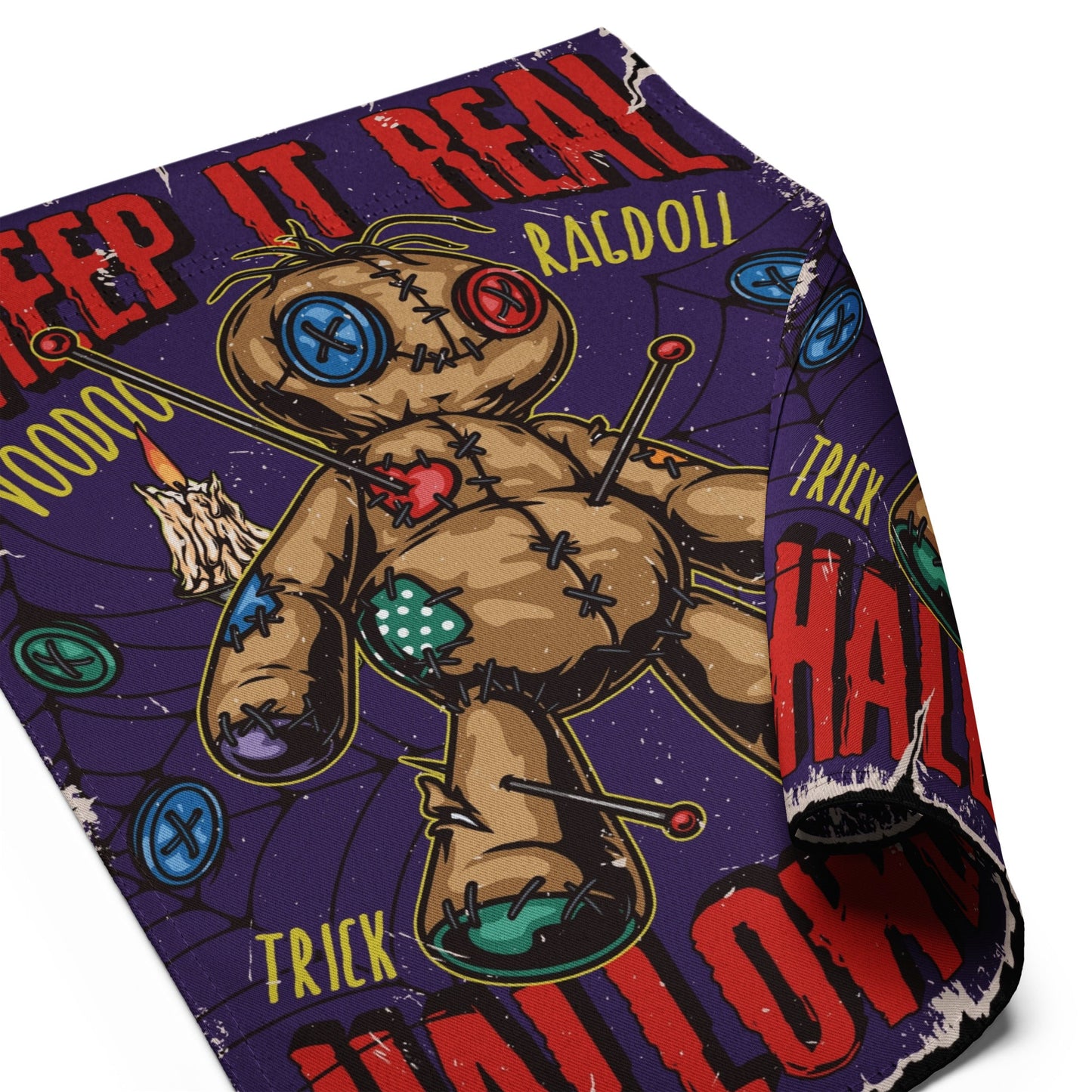 Halloween Voodoo Doll Garden Flag