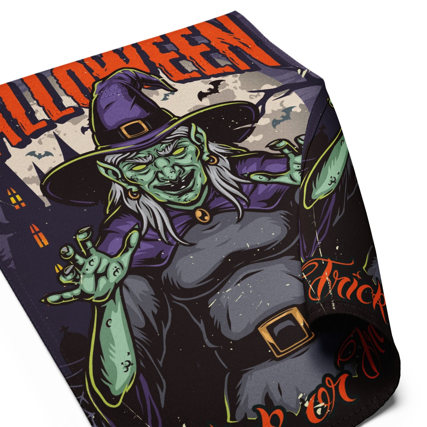 Halloween Witch Garden Flag