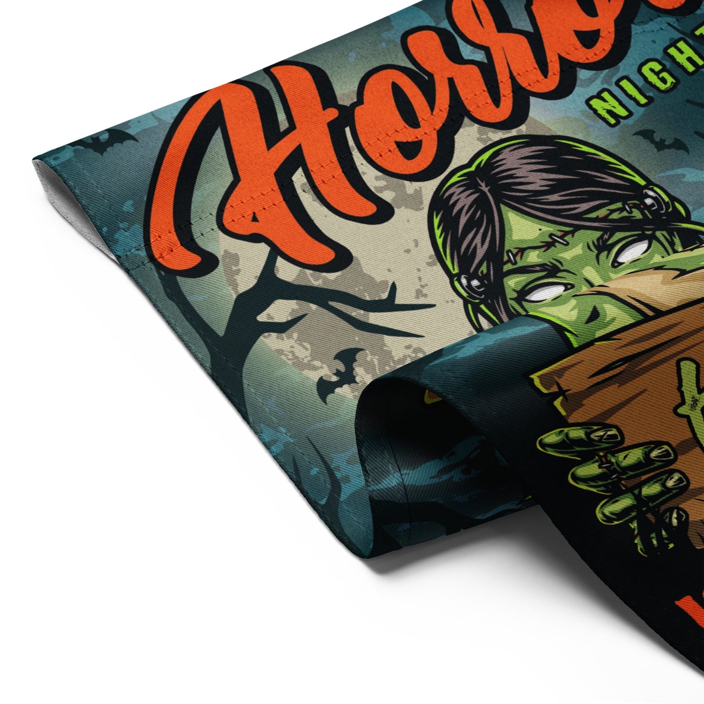 Halloween Zombie Garden Flag
