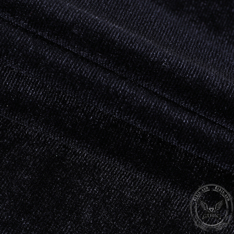 Gothic A Line Polyester Mini Dress