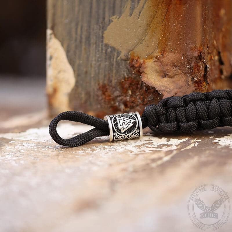 Thor's Hammer Braided Rope Viking Bracelet