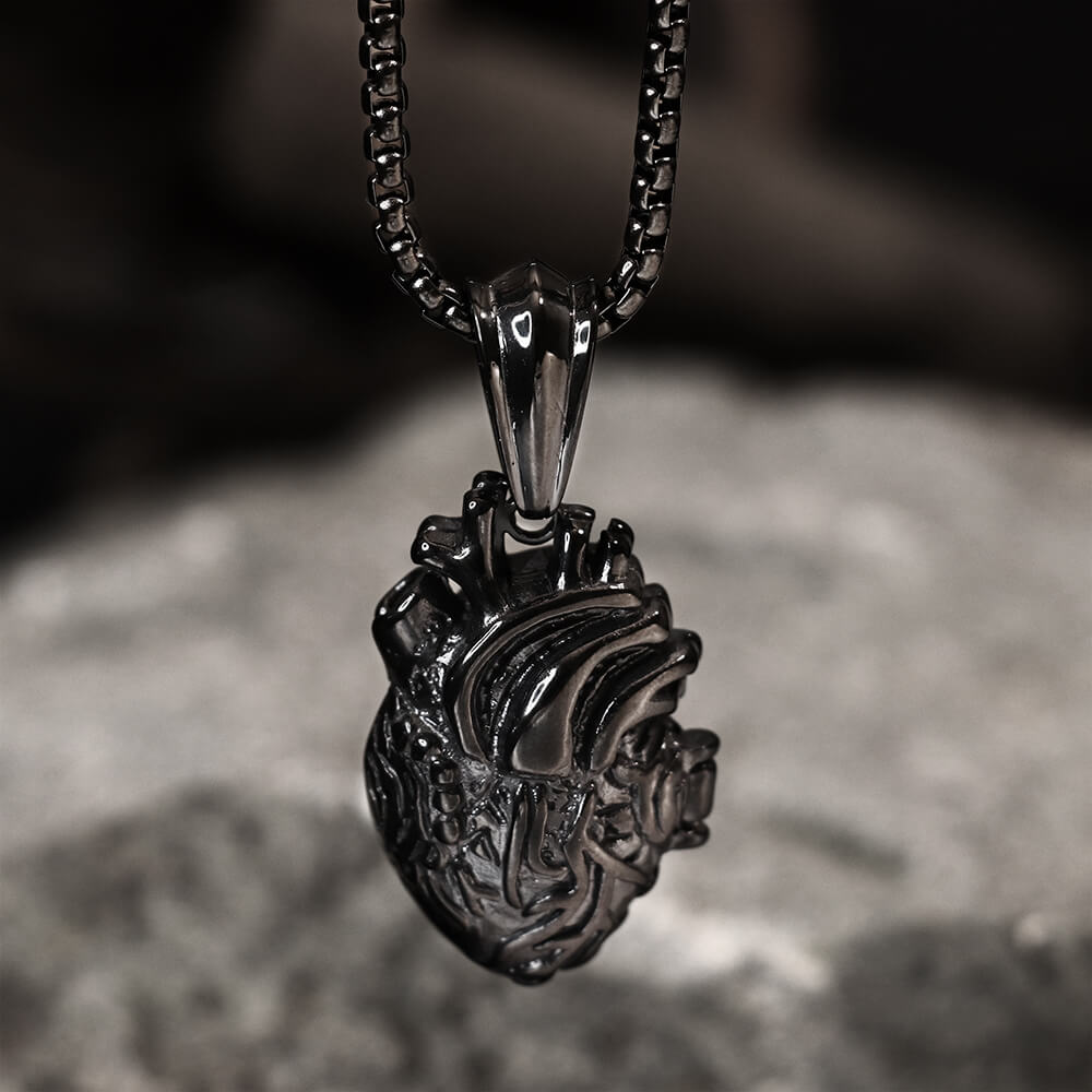 Heart Stainless Steel Open Necklace