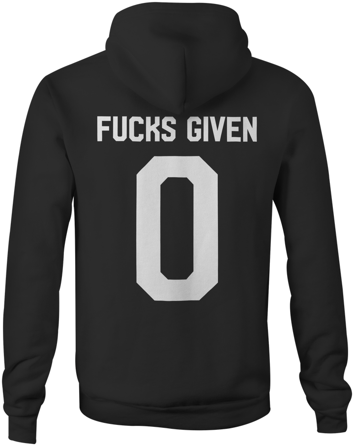 Men's F's Given 0 Pull Over Hoodie