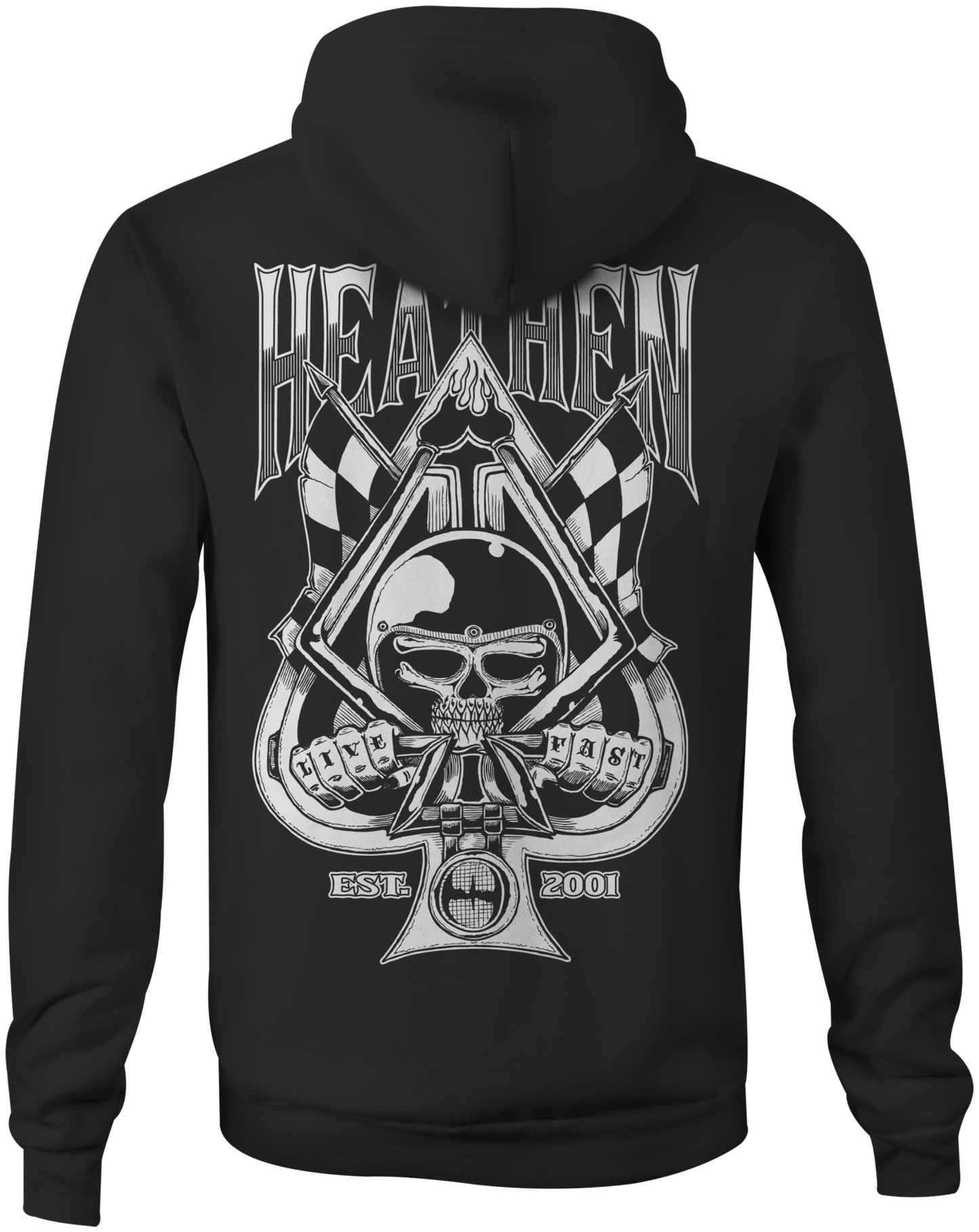 Men's Spade Zip Up Hoody