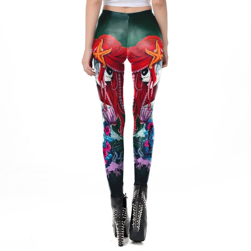 Day of the Dead Print Leggings | Yoga Pants | Dark Gothic Skull Stretchy