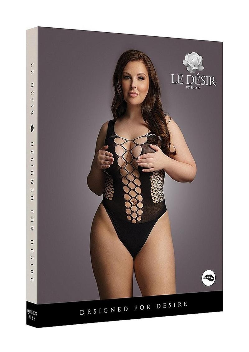 Le Désir Contrast Fence Net Teddy