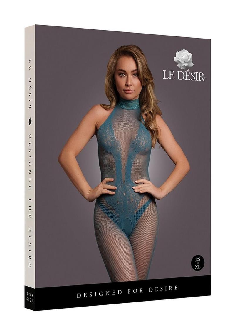 Le Désir Fishnet and Lace Bodystocking