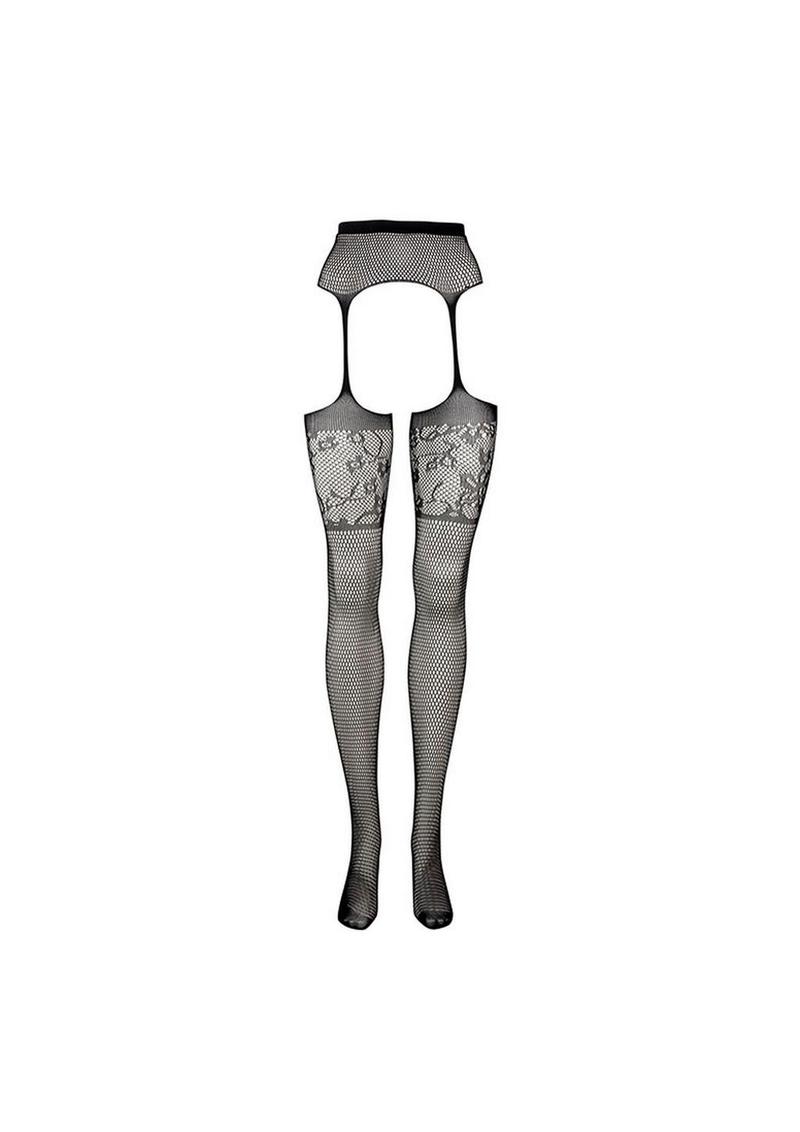 Le Désir Lace Top Garterbelt Stockings One Size