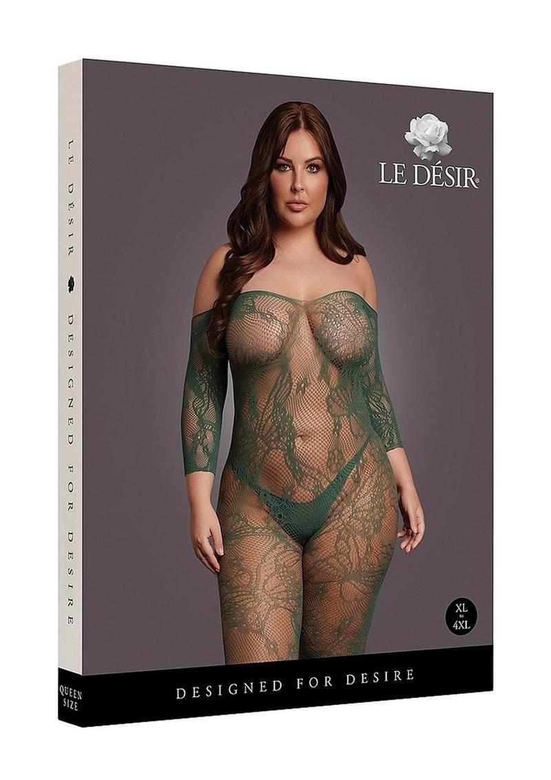Le Désir Lace Long-Sleeved Bodystocking