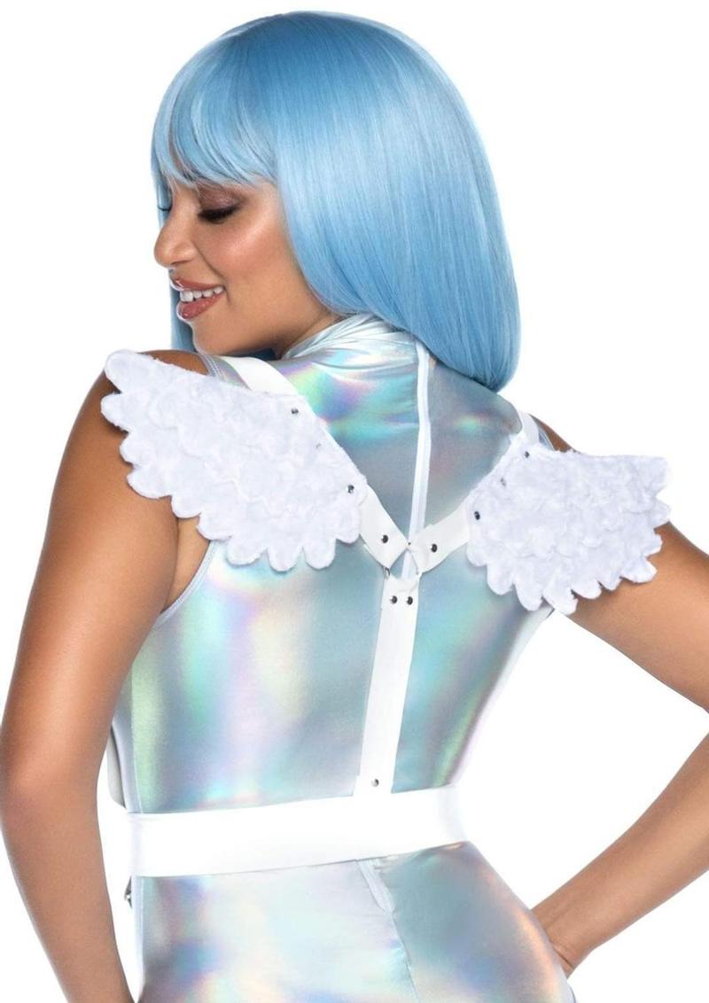 Leg Avenue Furry Angel Wing Body Harness