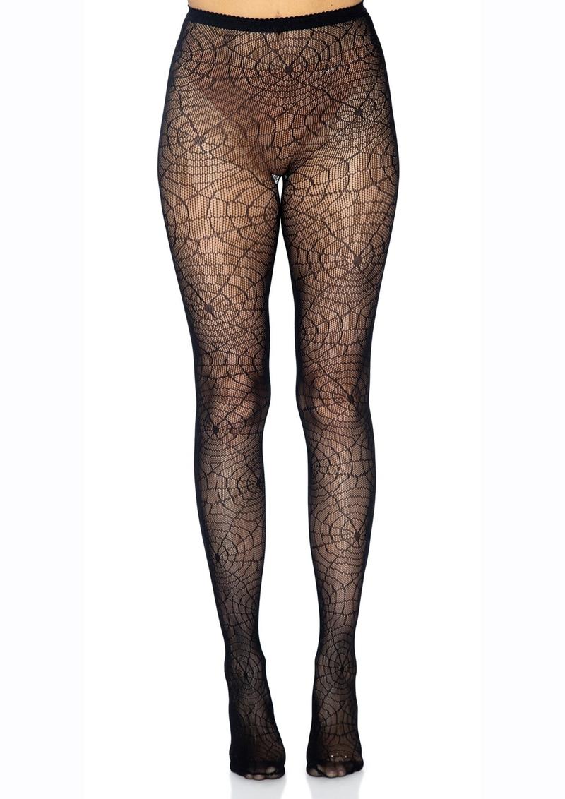 Spider Lace Pantyhose