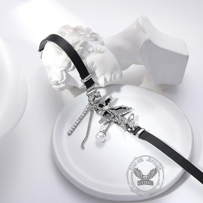 Liquid Butterfly Alloy Gothic Necklace