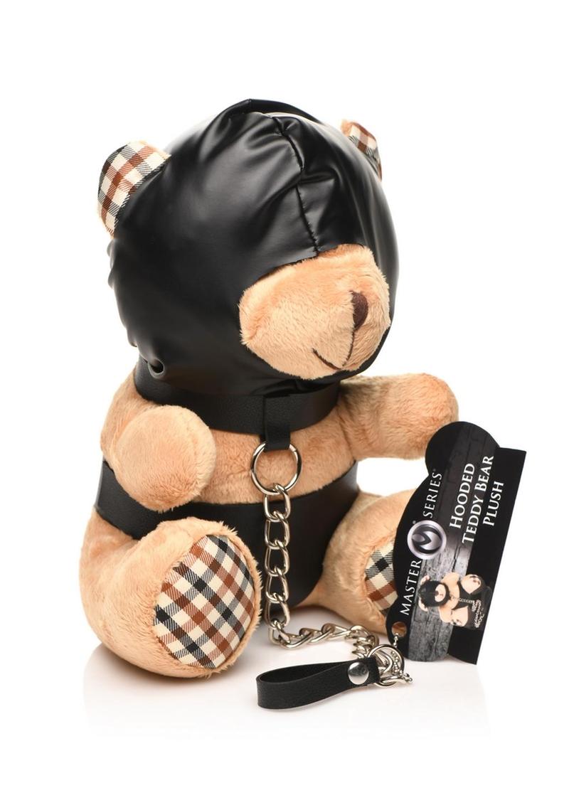 Master Series Hooded Teddy Bear Plush Kinky Bondage Toy