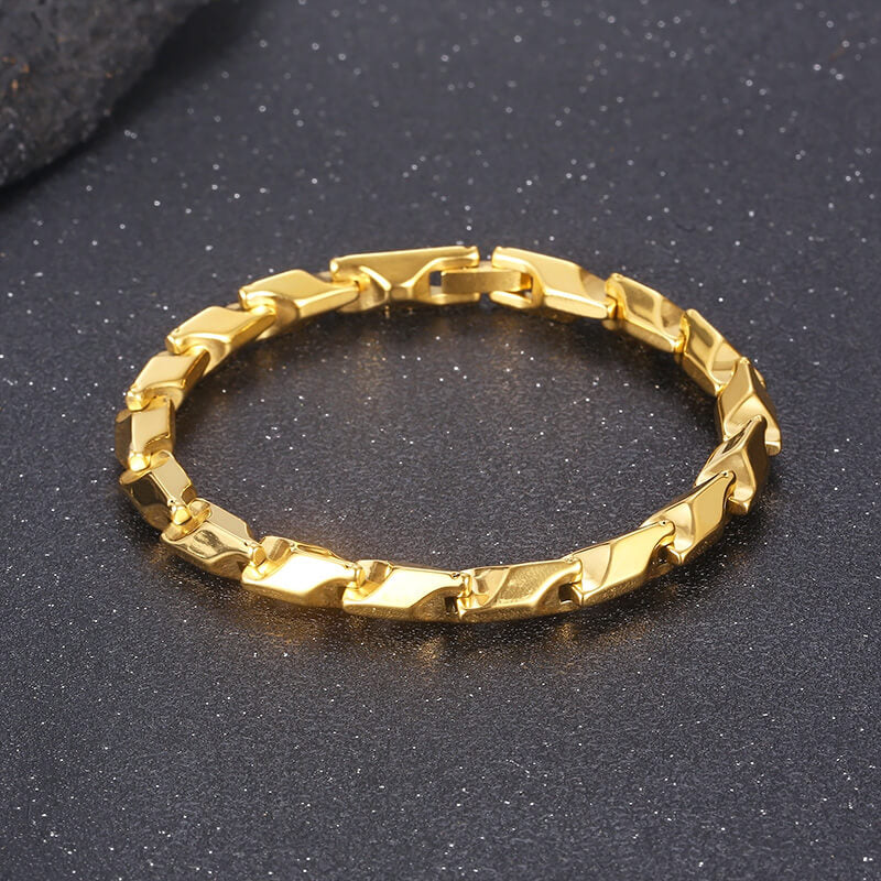 Mechanical Dragon Bone Chain Stainless Steel Bracelet