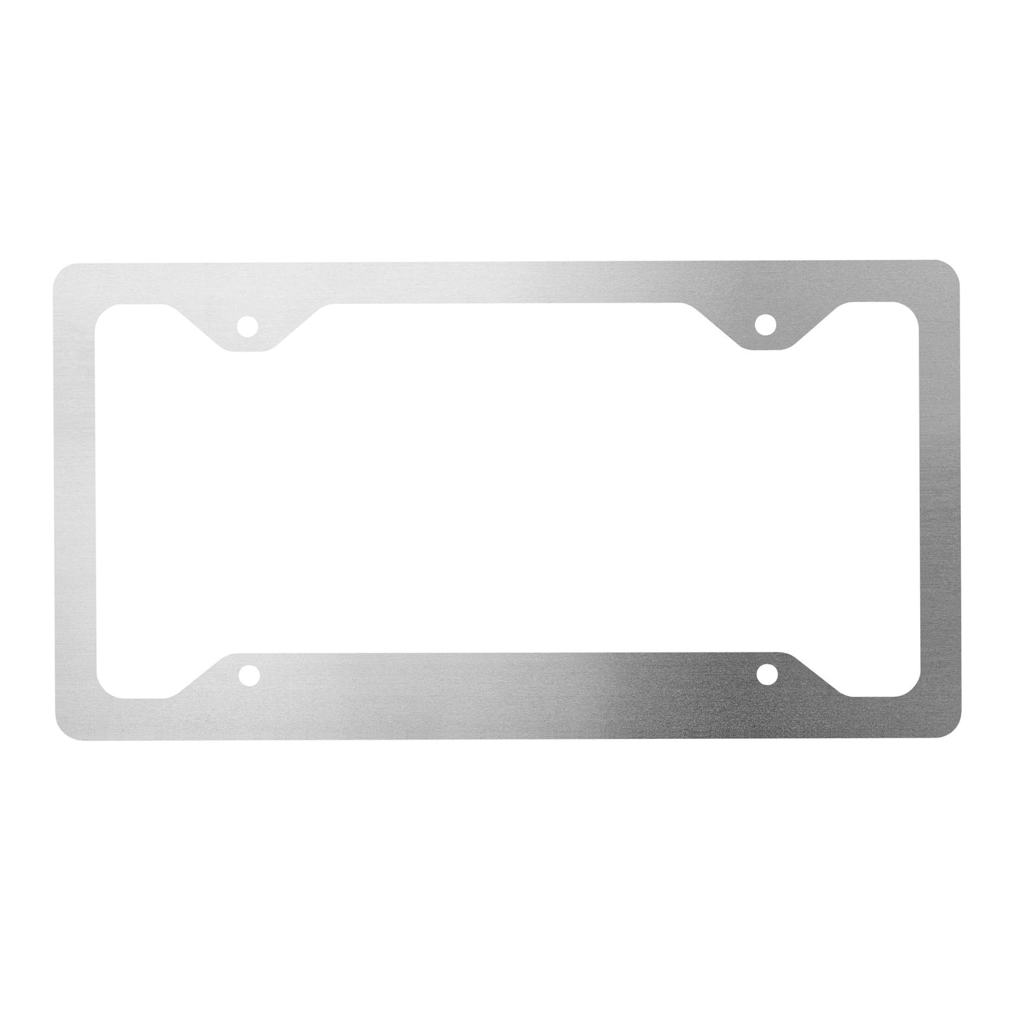 Skull and Bones Metal License Plate Frame