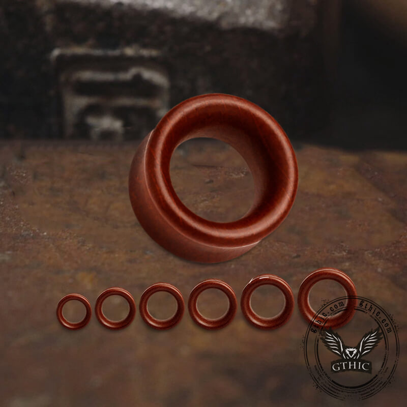 Minimalism Wood Tunnel Ear Gauges