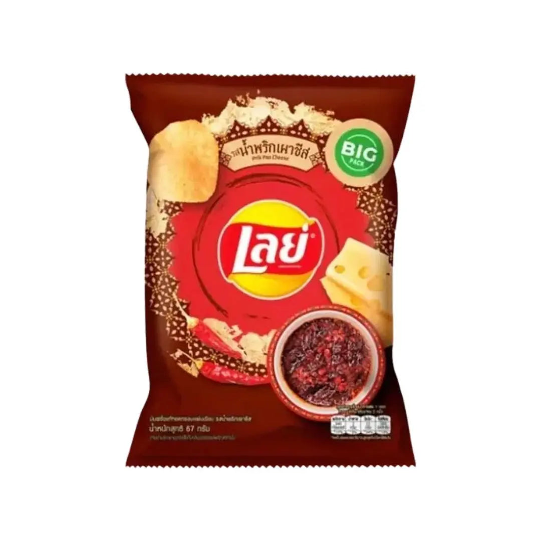 Prik Pao Cheese – Spicy Chili and Cheese Flavored Snack (Thailand)