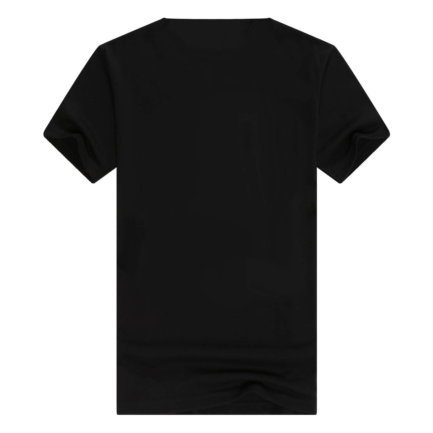 Skull Mark Black Cotton T-shirt