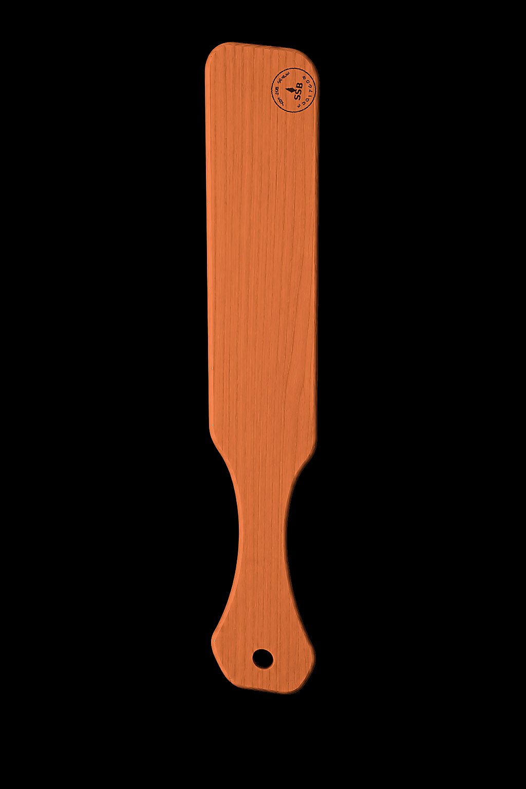 Slim Paddle in Cherry — Three-quarter view