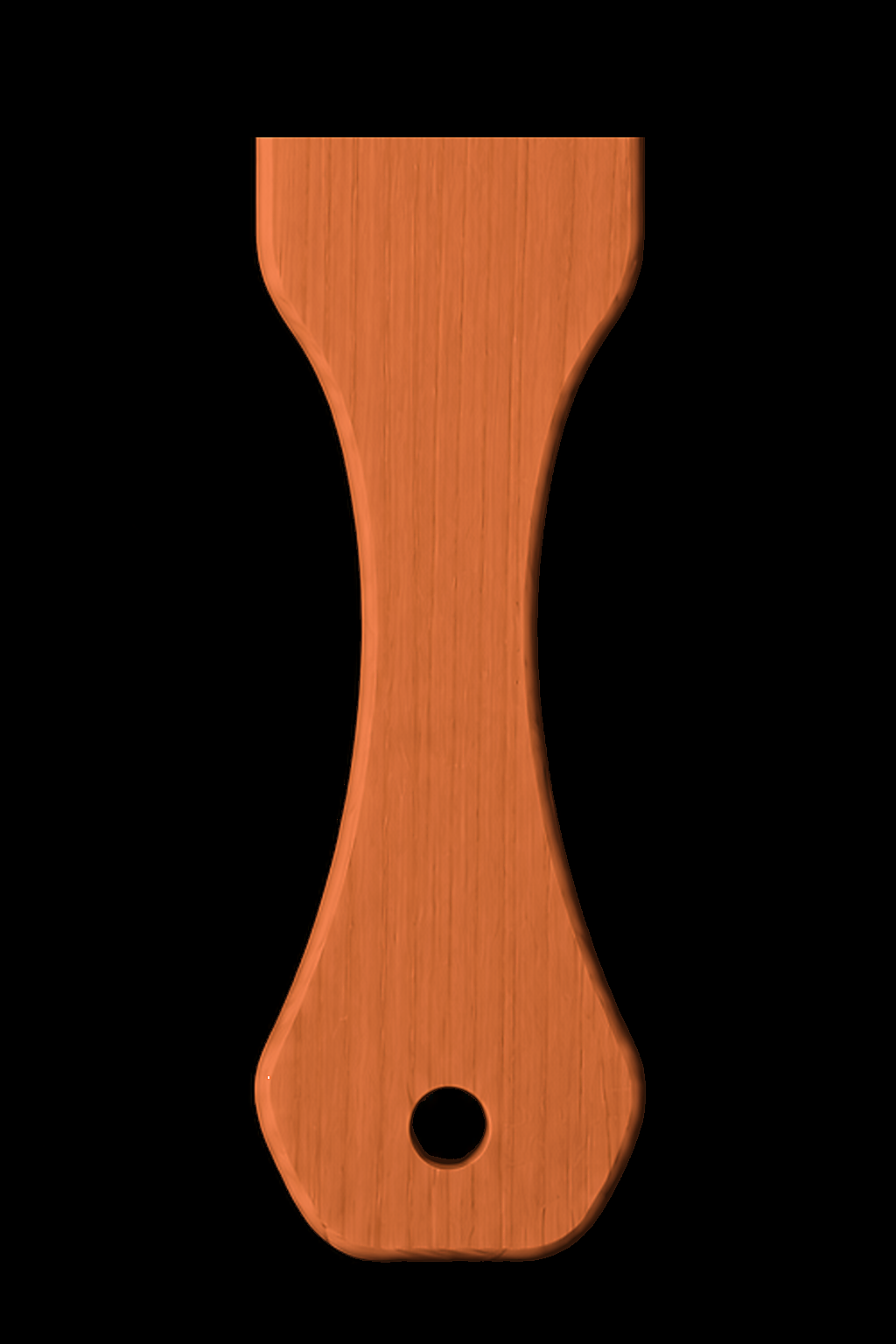 Slim Paddle in Cherry — Handle close-up