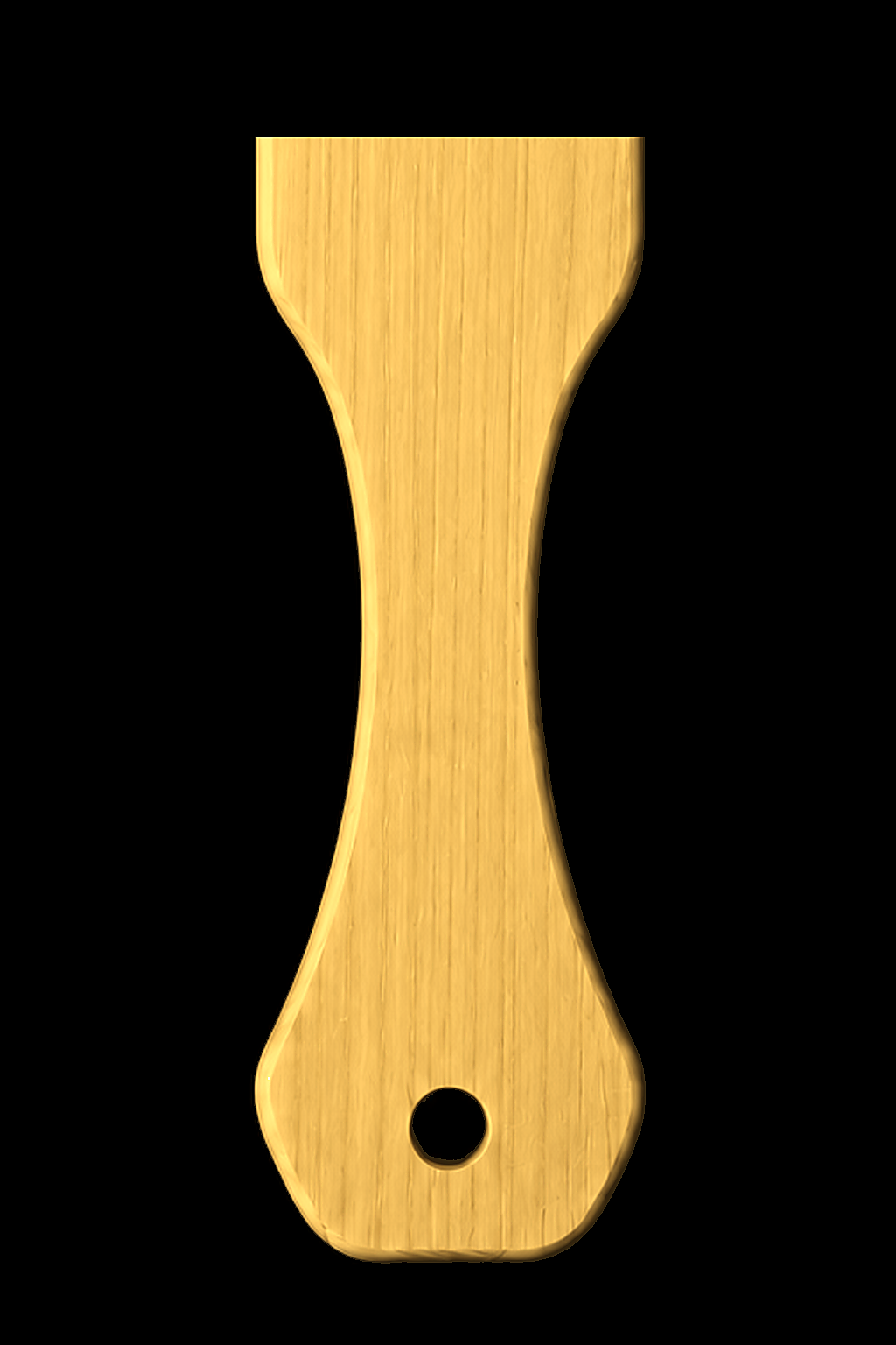 Slim Paddle in Pine — Handle close-up