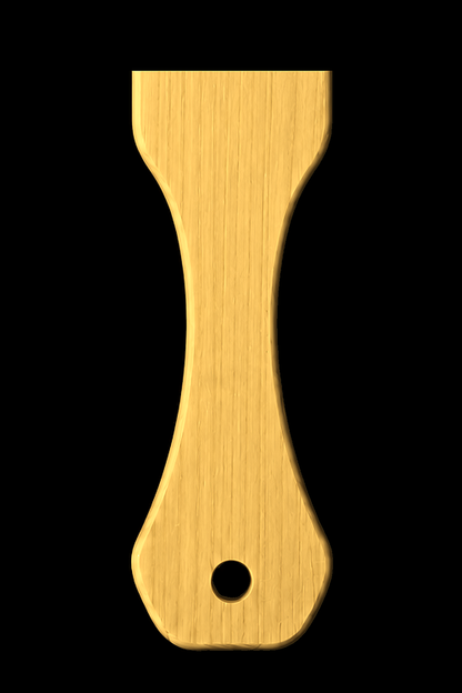 Slim Paddle in Pine — Handle close-up