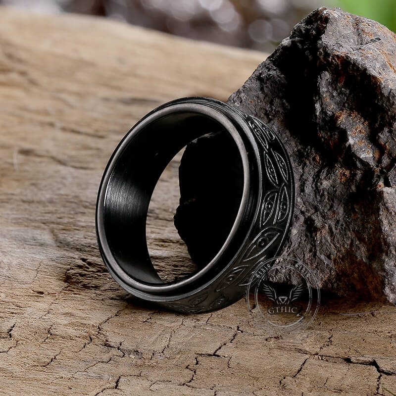 Stylish Corruption Demon Eye Spinner Ring