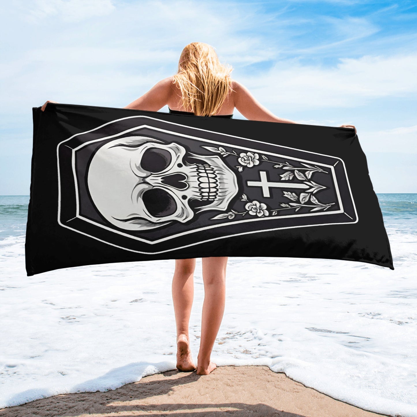 Grave Digs Coffin Towel