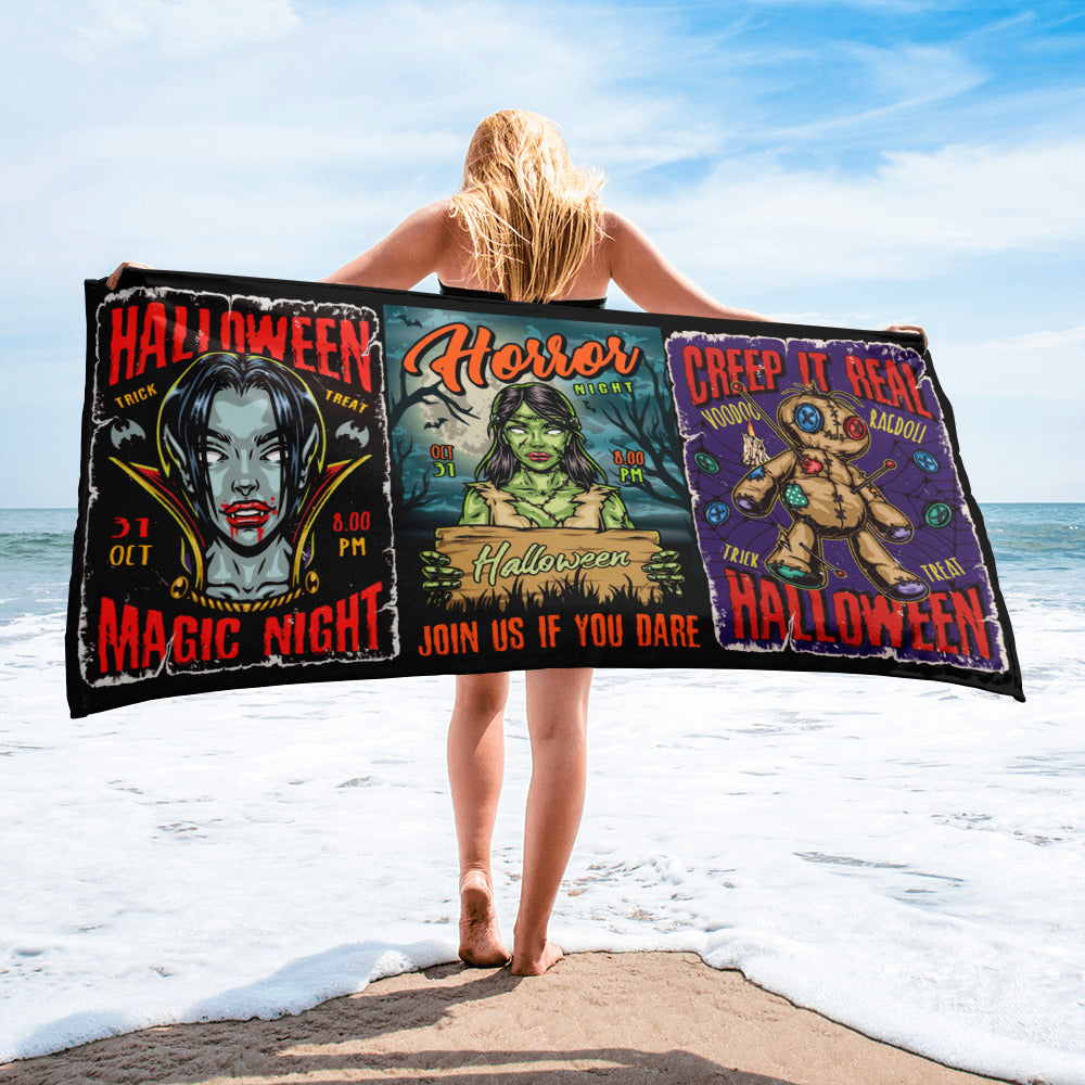 Halloween Night 3 Towel