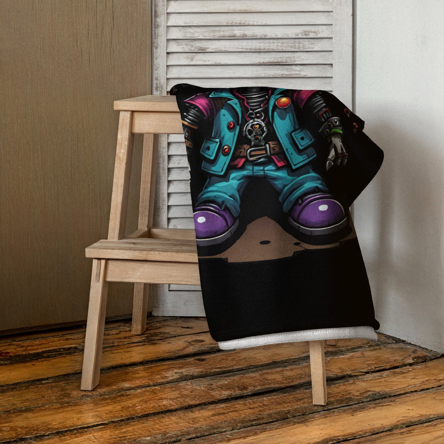 Grave Digs Voodoo Doll Punk Towel