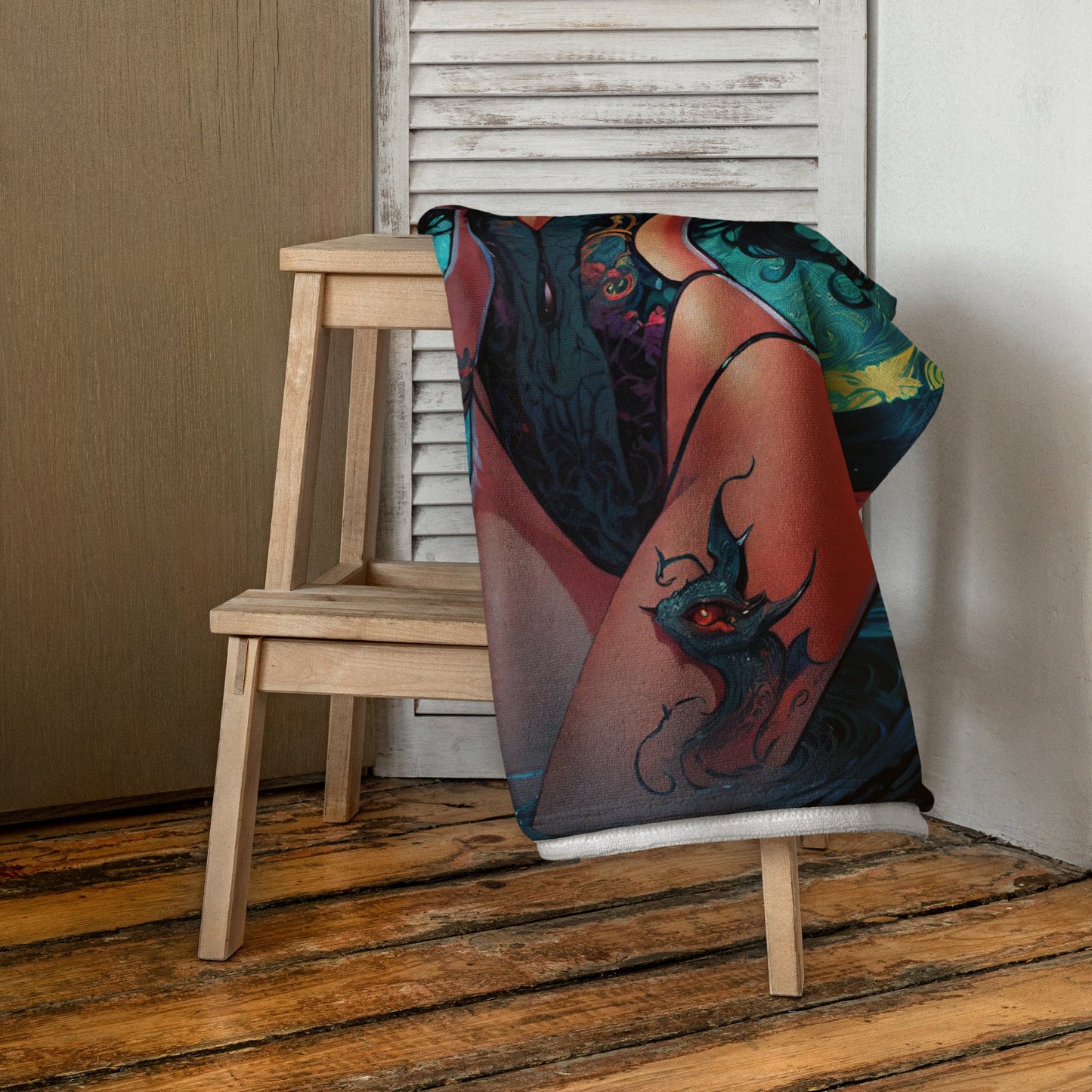 Sexy Swimsuit Succubus 3 Towel