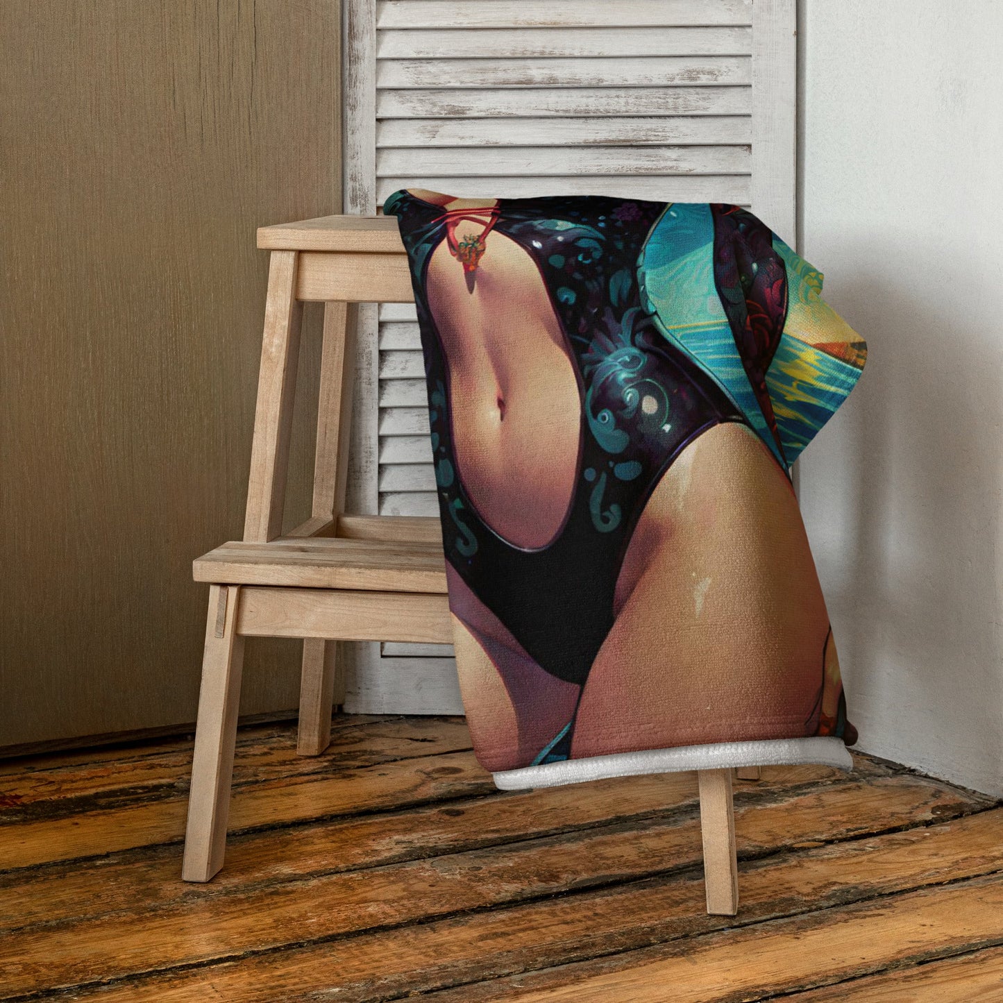 Sexy Swimsuit Succubus 4 Towel