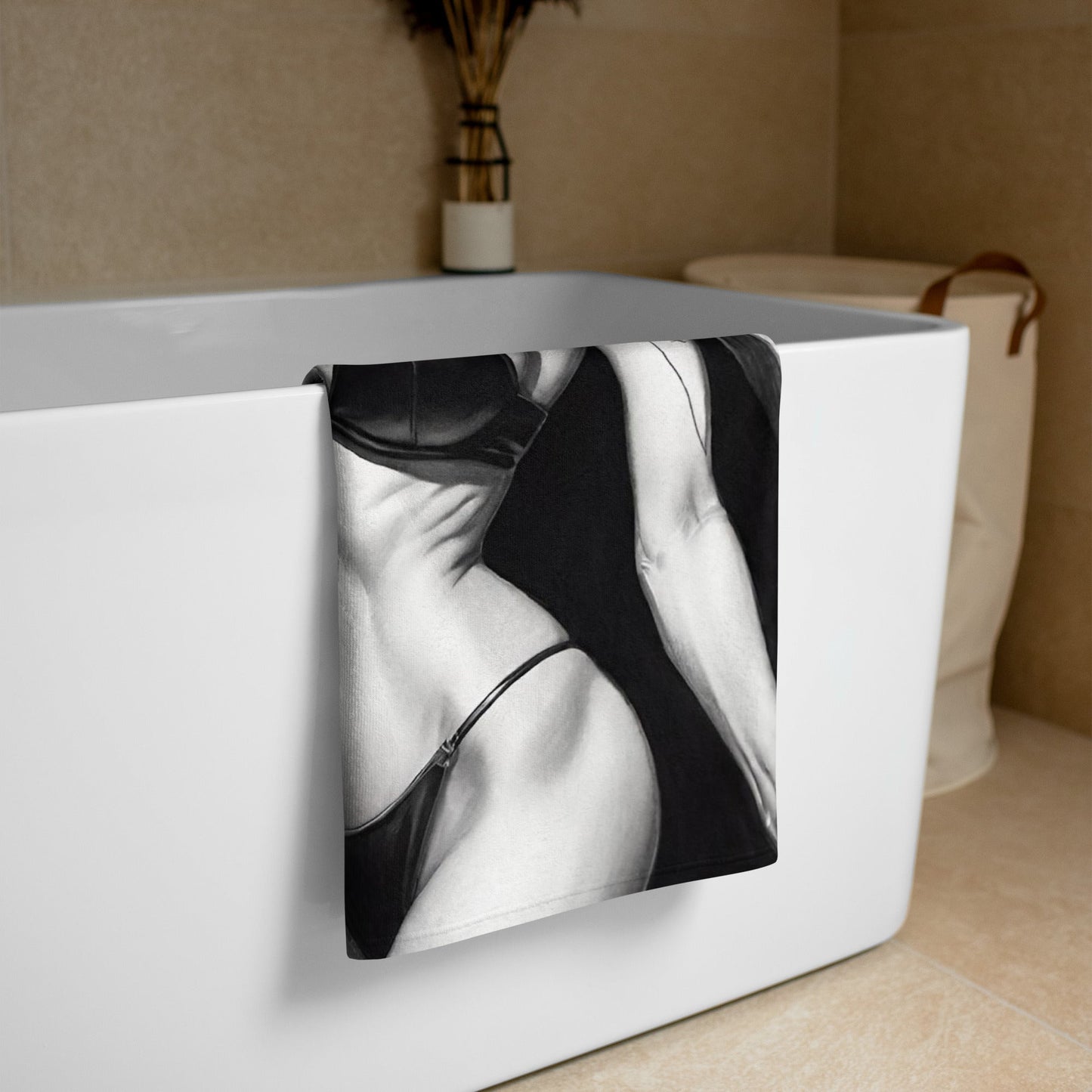 Gothic Sexy Evil Nun 2 Towel