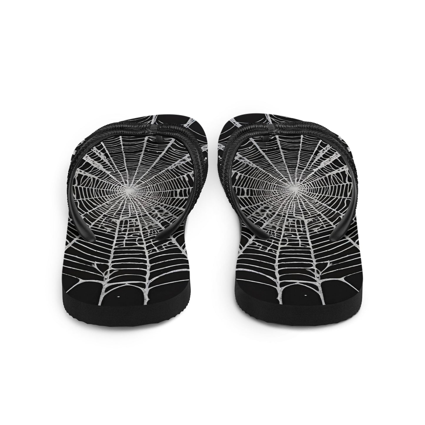 Spider Web Flip Flops