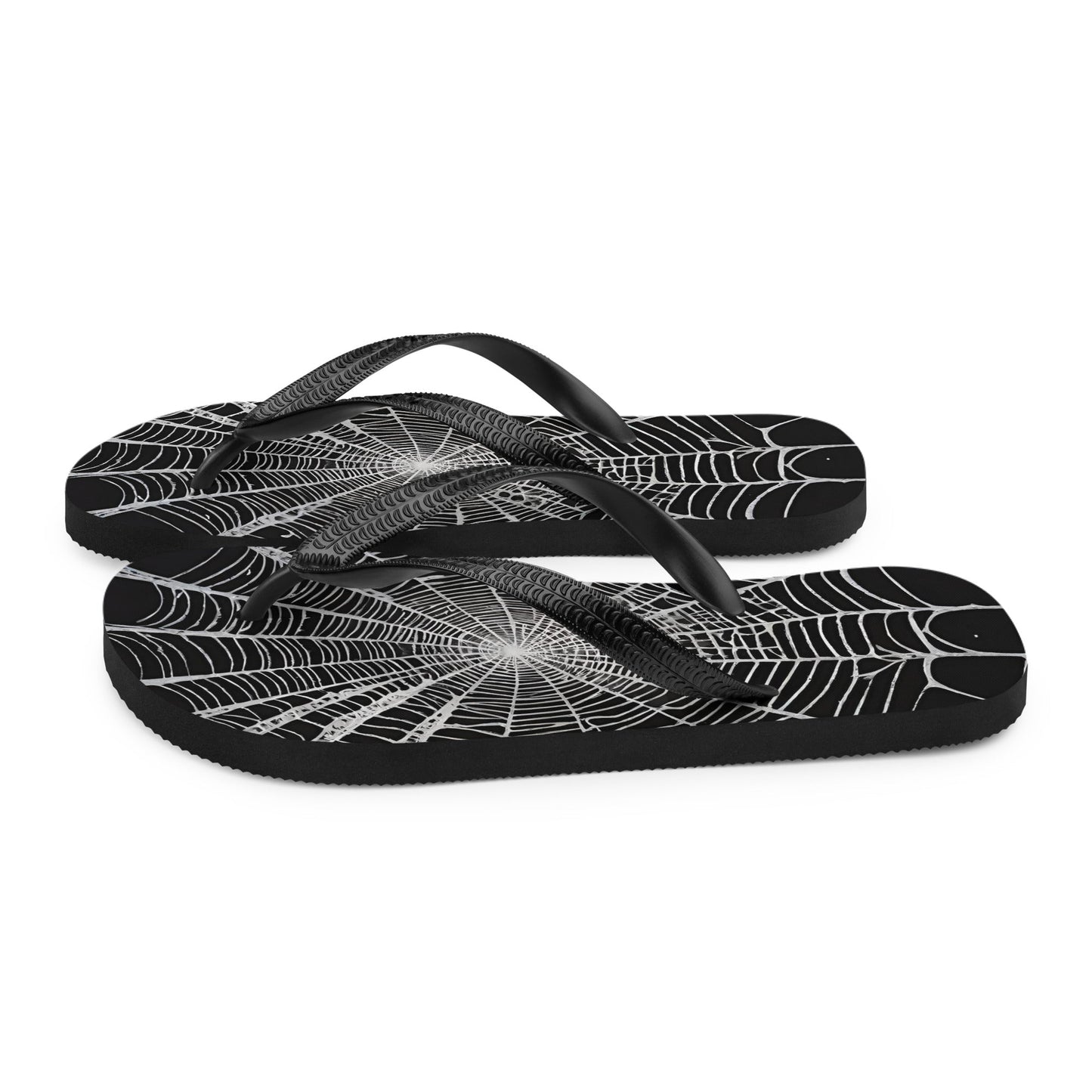 Spider Web Flip Flops