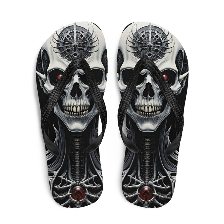 Metal Vampire Corpse 6 Gothic Flip Flops