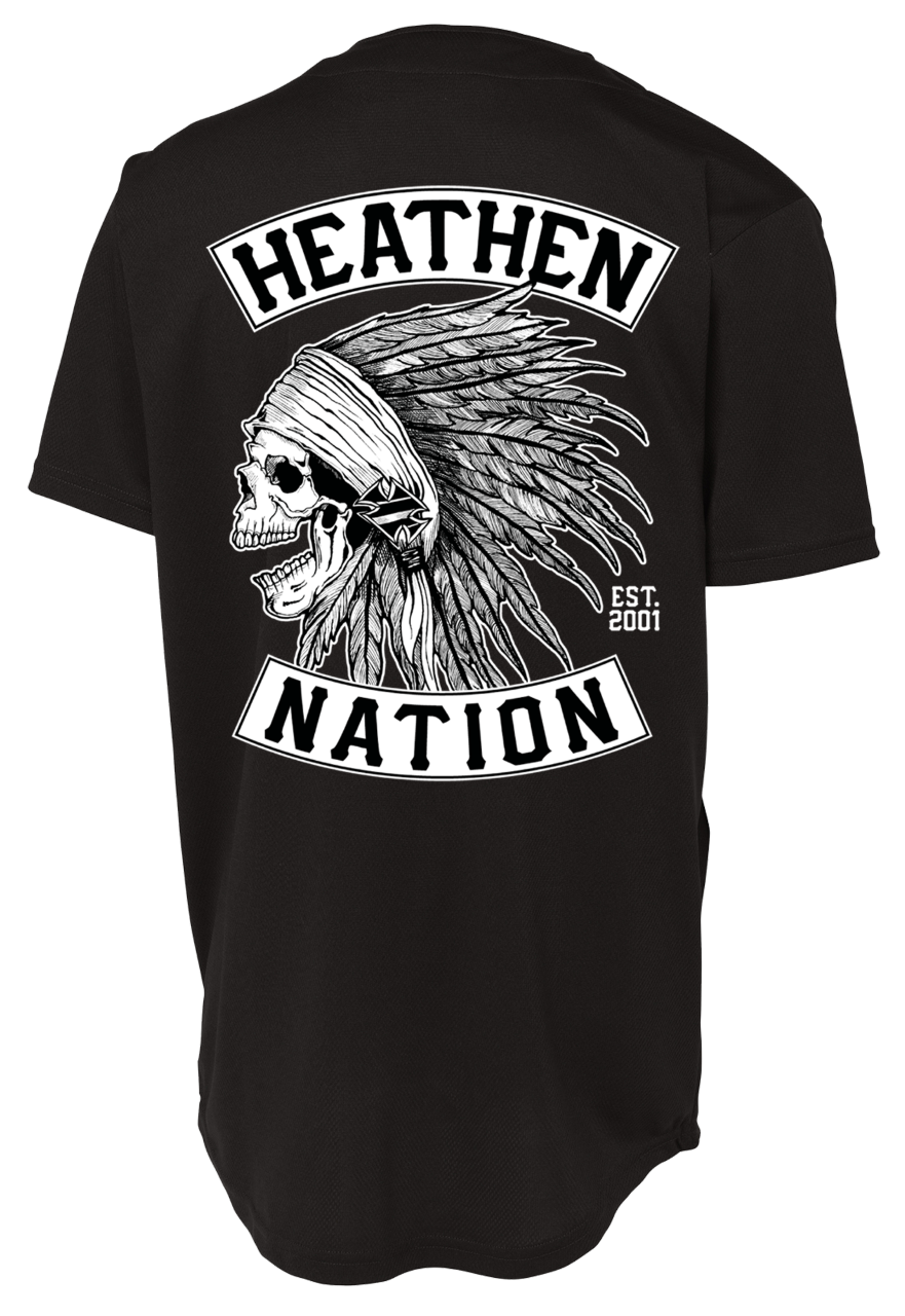 Chief Button-Up Baseball Jersey