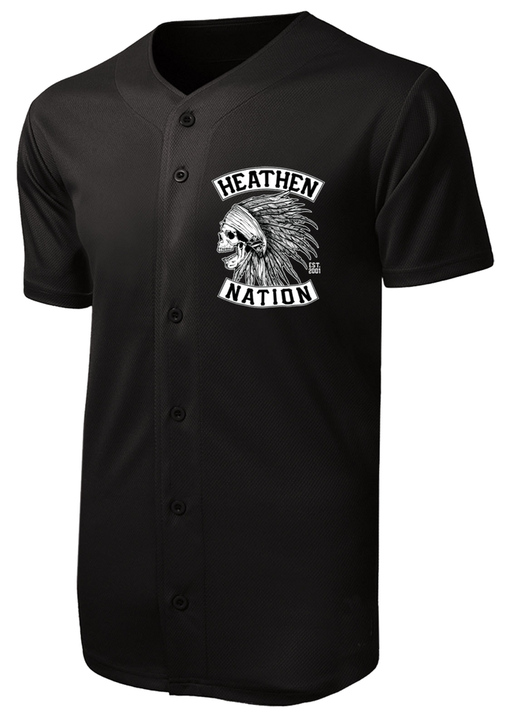 Chief Button-Up Baseball Jersey