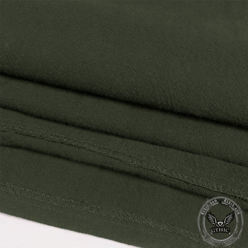 Vintage Medieval Strapped Warrior Belt Shirt